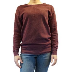 American Eagle Women XS Maroon Red Oversized long Sleeve Sweater